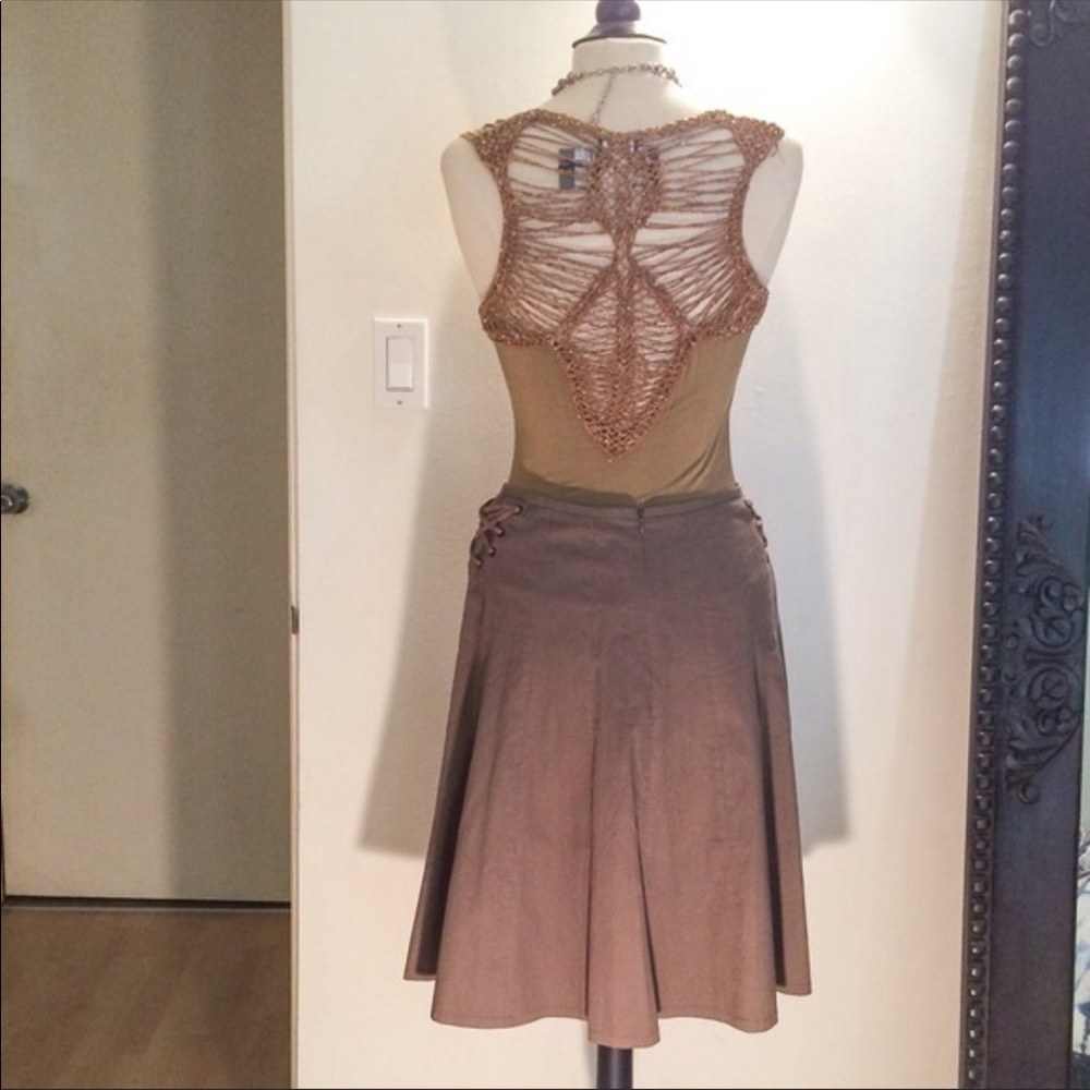 Italian designer Nude top. Never worn